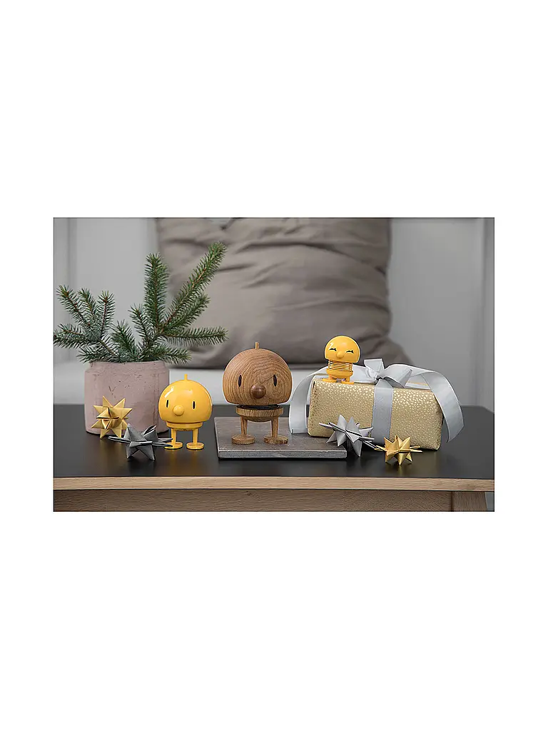 HOPTIMIST | Figurine décorative Classic Bumble 10,5cm Jaune | 