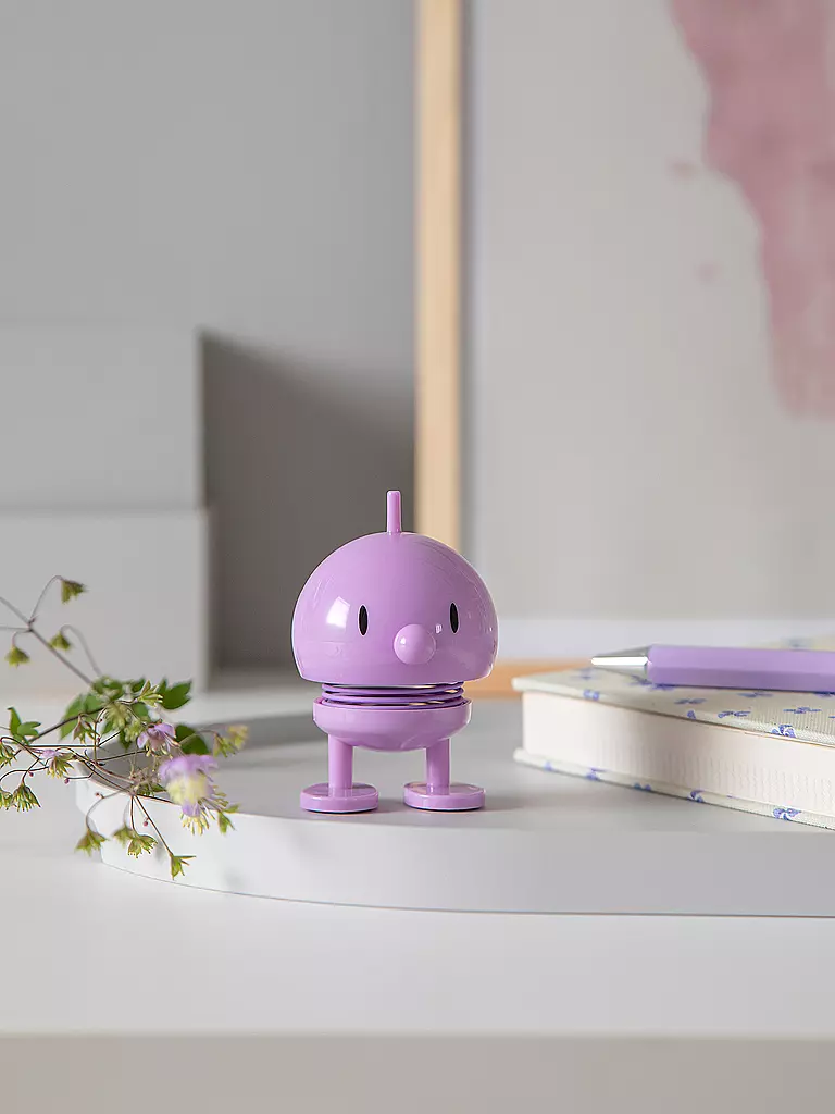 HOPTIMIST | Figurine décorative Classic Bumble 10,5cm Lavande | 