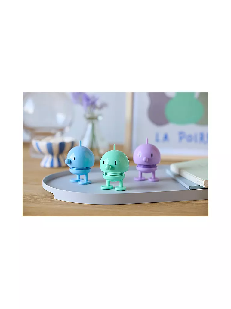 HOPTIMIST | Figurine décorative Classic Bumble 10,5cm Lavande | 