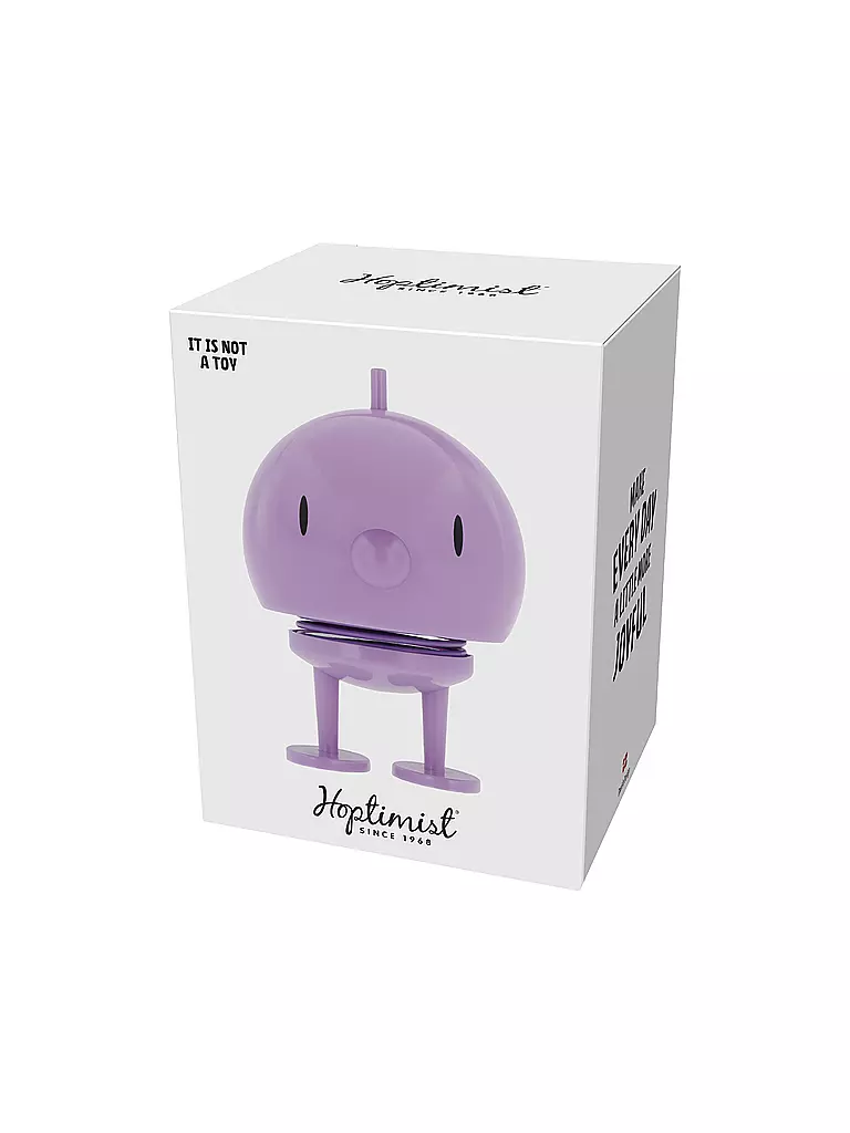 HOPTIMIST | Figurine décorative Classic Bumble 10,5cm Lavande | 