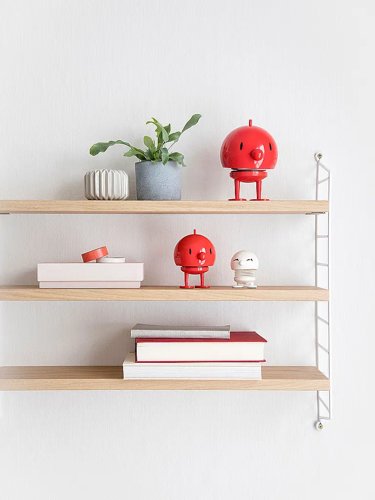 HOPTIMIST | Figurine décorative Classic Bumble 10,5cm Rouge | 