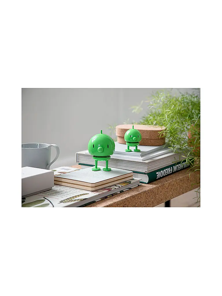 HOPTIMIST | Figurine décorative Classic Bumble 10,5cm Vert | grün