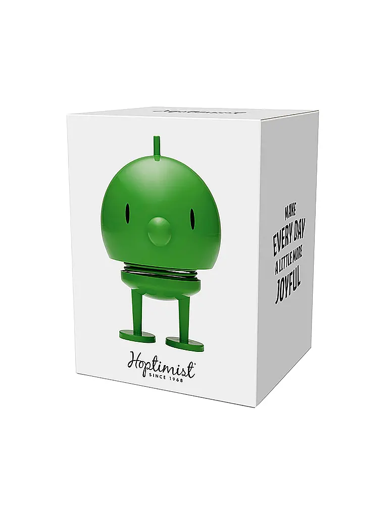 HOPTIMIST | Figurine décorative Classic Bumble 10,5cm Vert | grün
