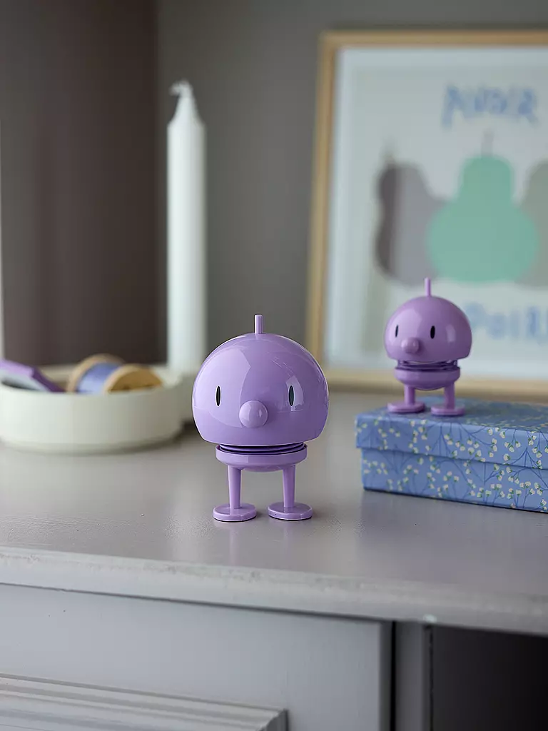 HOPTIMIST | Figurine décorative Classic Bumble 7,6cm Lavande | 