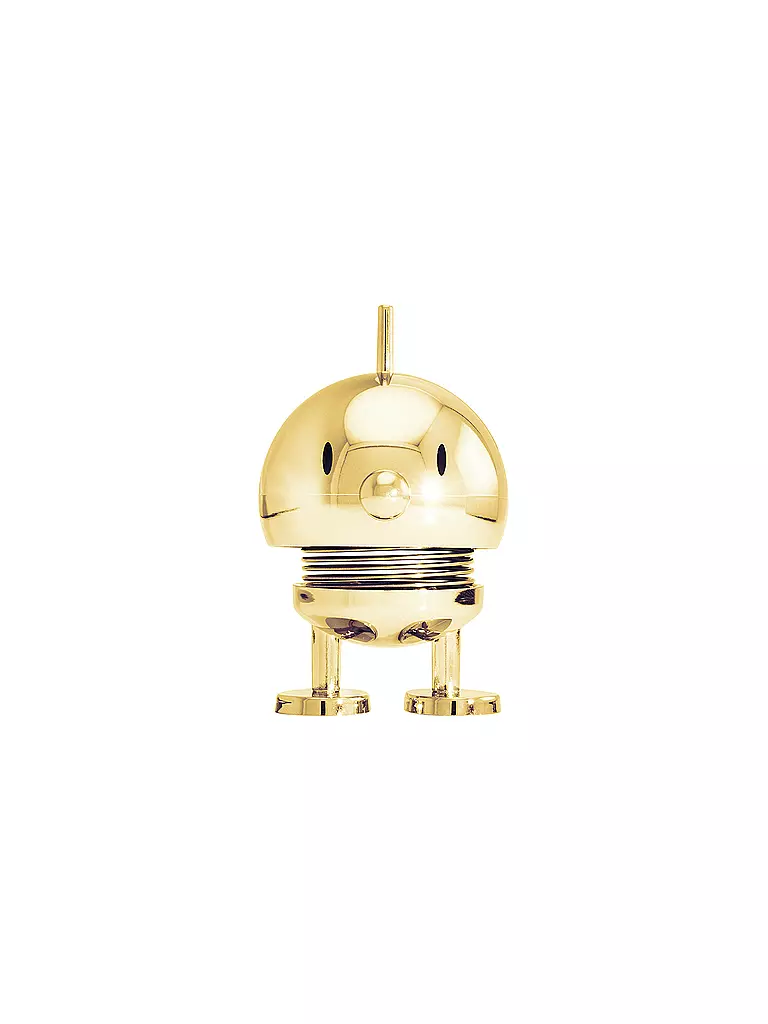 HOPTIMIST | Figurine décorative Classic Bumble 7,6cm Or | Or
