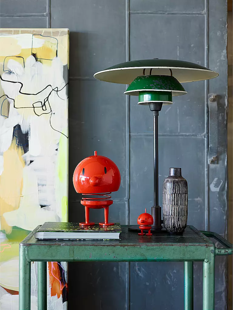 HOPTIMIST | Figurine décorative Classic Bumble 7,6cm Rouge | Rouge