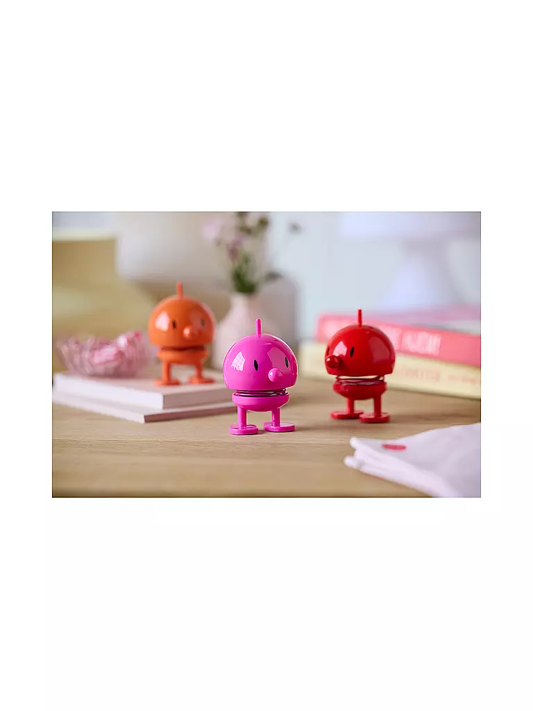 HOPTIMIST | Figurine décorative Classic Bumble 7,6cm Rouge | Rouge