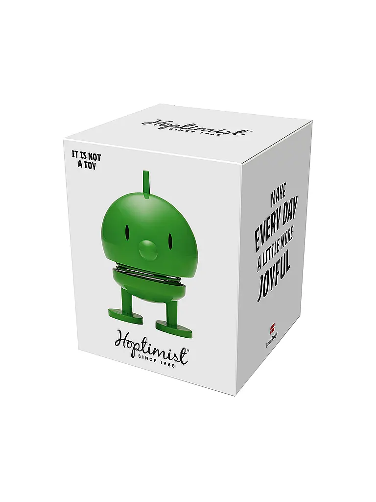 HOPTIMIST | Figurine décorative Classic Bumble 7,6cm Vert | 