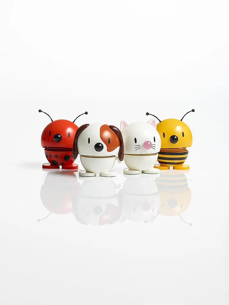 HOPTIMIST | Figurine décorative Coccinelle 6,8cm Rouge | 