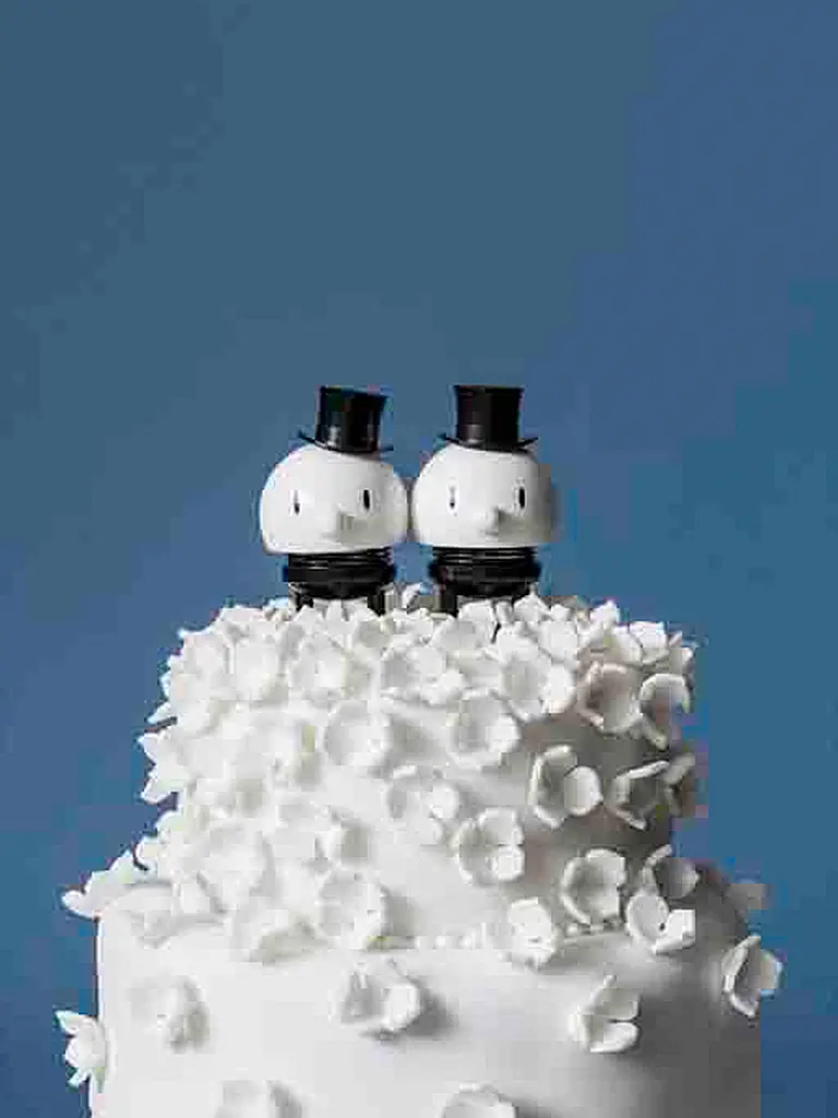 HOPTIMIST | Figurine décorative Marié Noir | 