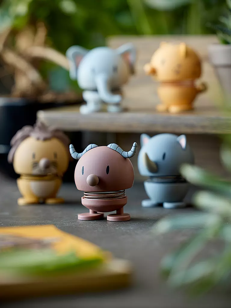HOPTIMIST | Figurine décorative Soft Buffalo 7,6cm Marron | 
