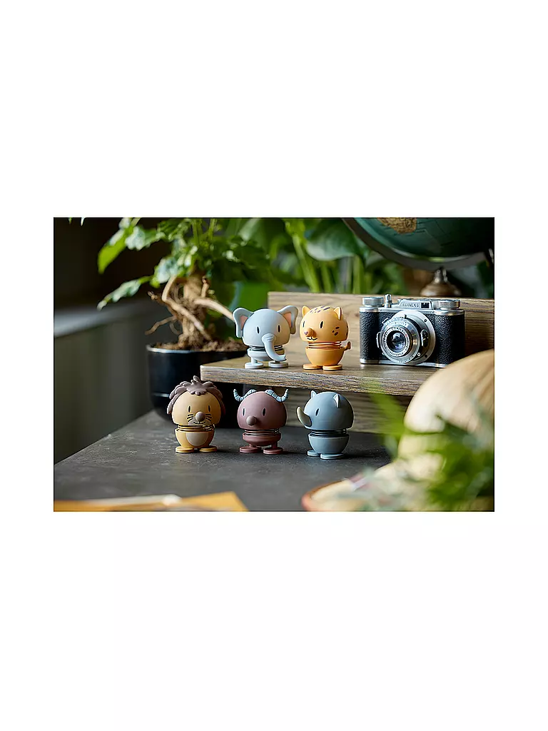 HOPTIMIST | Figurine décorative Soft Buffalo 7,6cm Marron | 