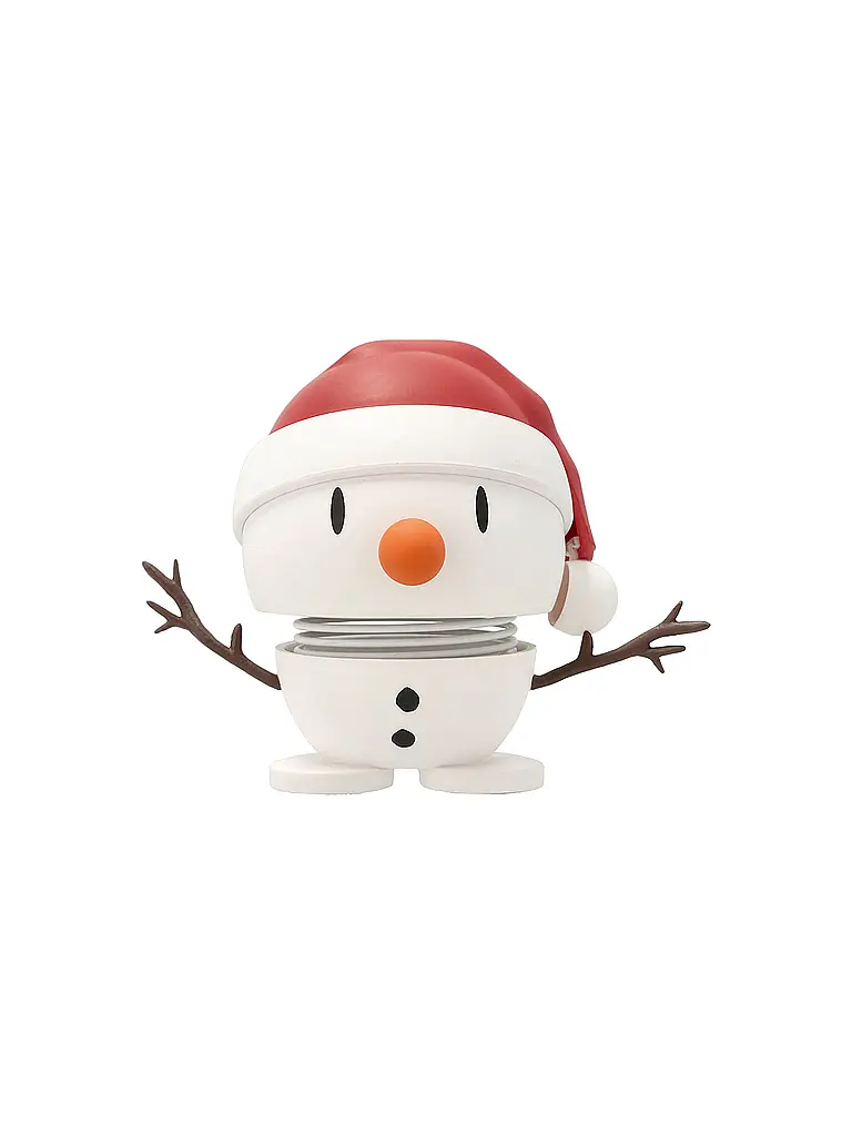HOPTIMIST | Figurine décorative Soft Bumble Snowman 6,9cm | weiss