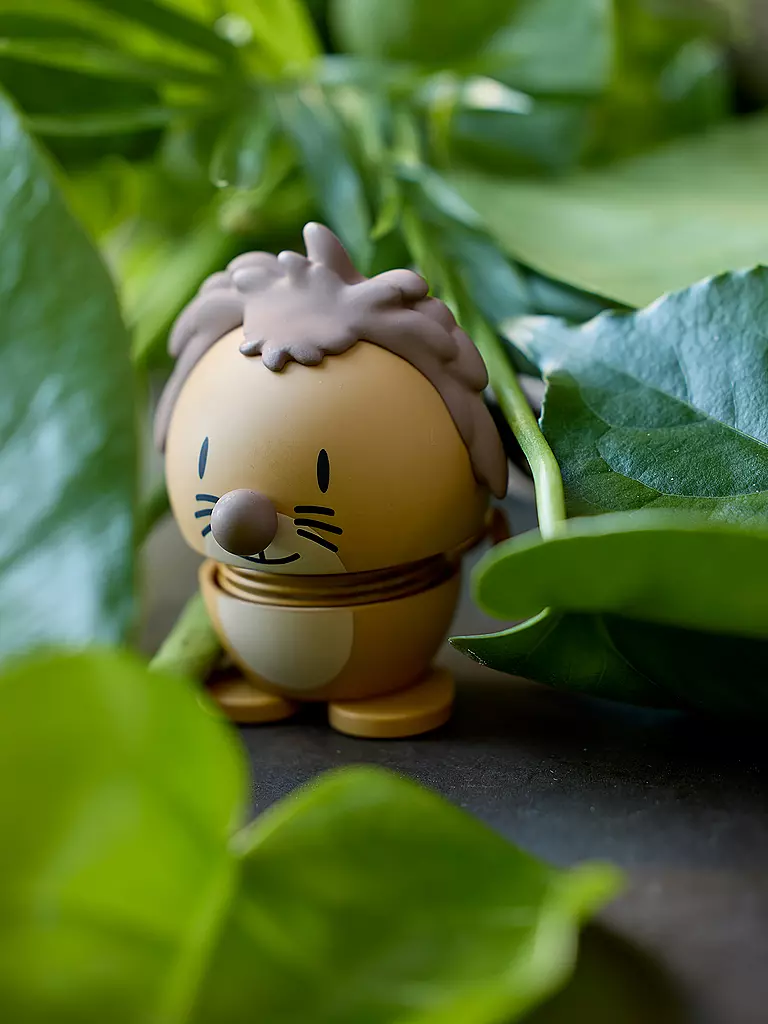 HOPTIMIST | Figurine décorative Soft Lion 7,6cm Orange | hellbraun
