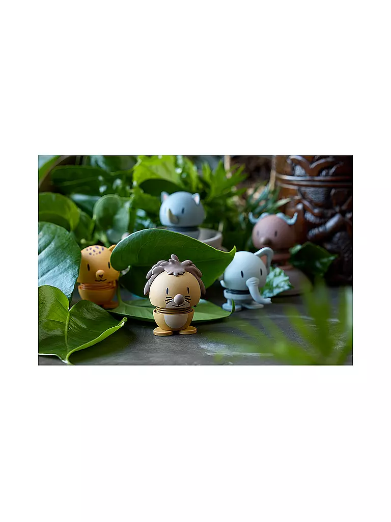 HOPTIMIST | Figurine décorative Soft Rhino 7,6cm Grey | 
