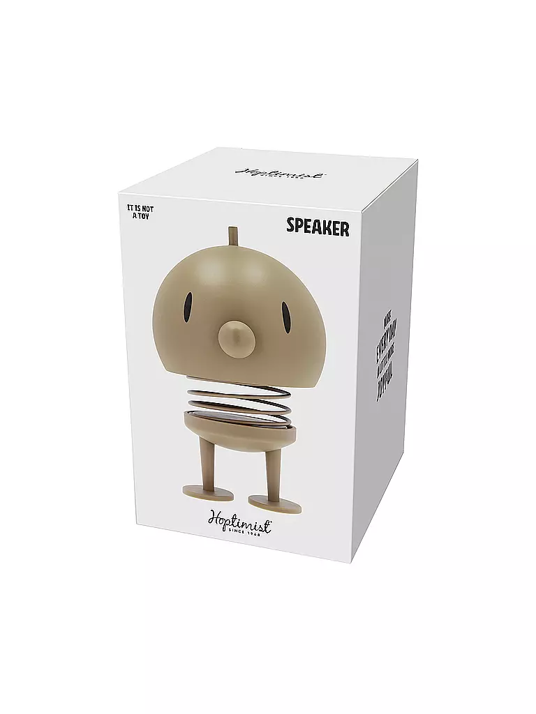 HOPTIMIST | Haut-parleur Soft Bumble Speaker 15cm Soft Latte | Camel