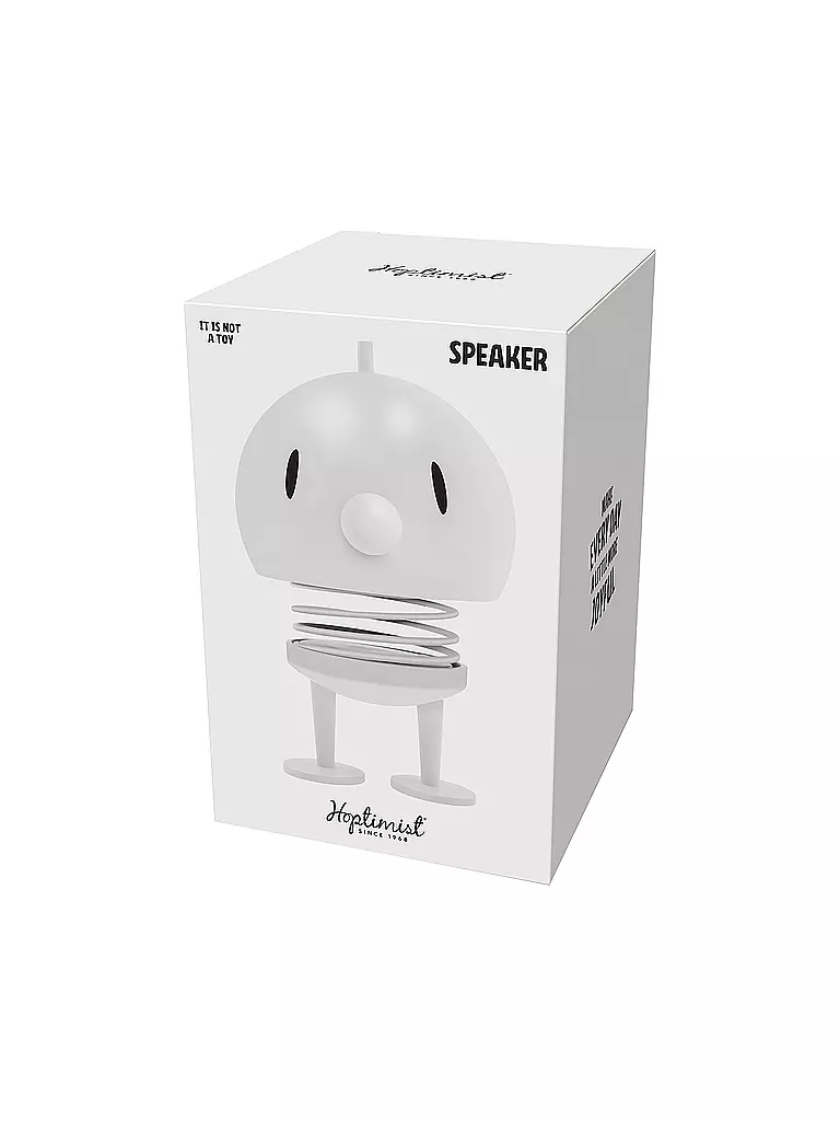 HOPTIMIST | Lautsprecher Soft Bumble Speaker 15cm Soft White | 