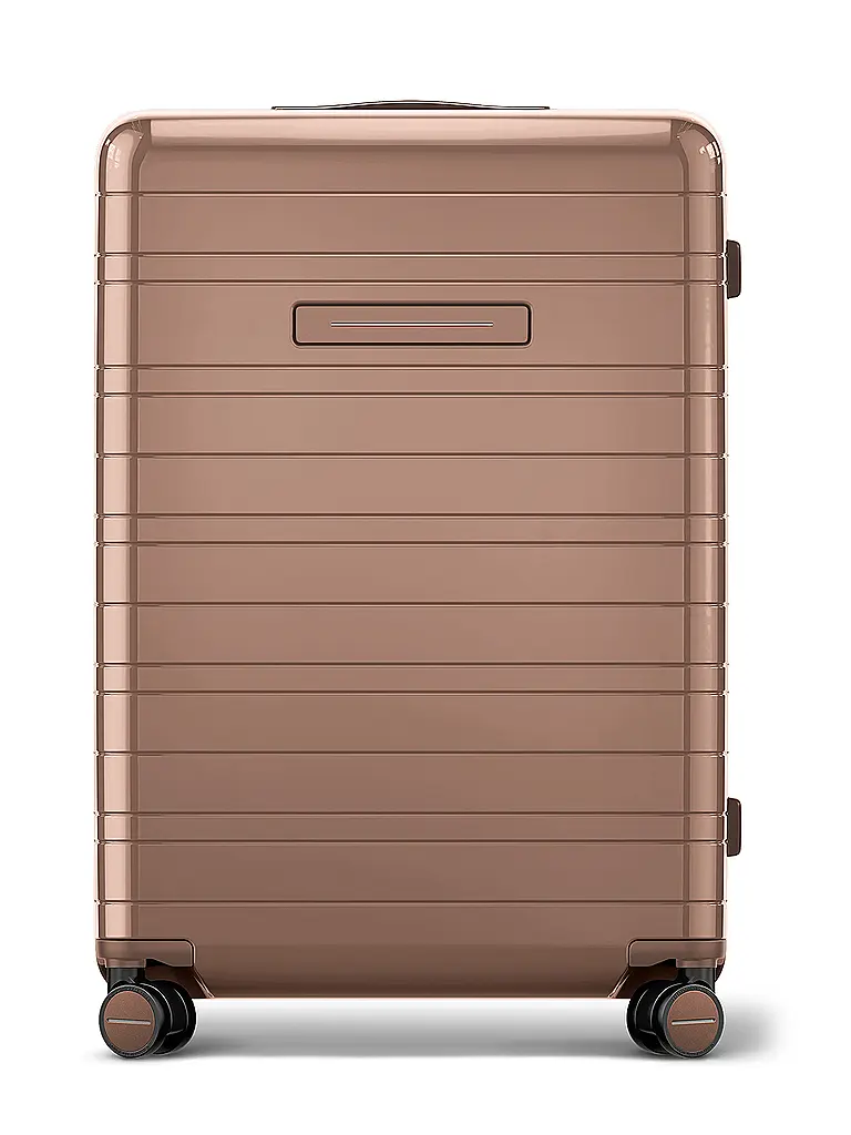 HORIZN STUDIOS | Trolley H7 RE Valise de voyage enregistrée 77cm glossy mocha | Marron clair