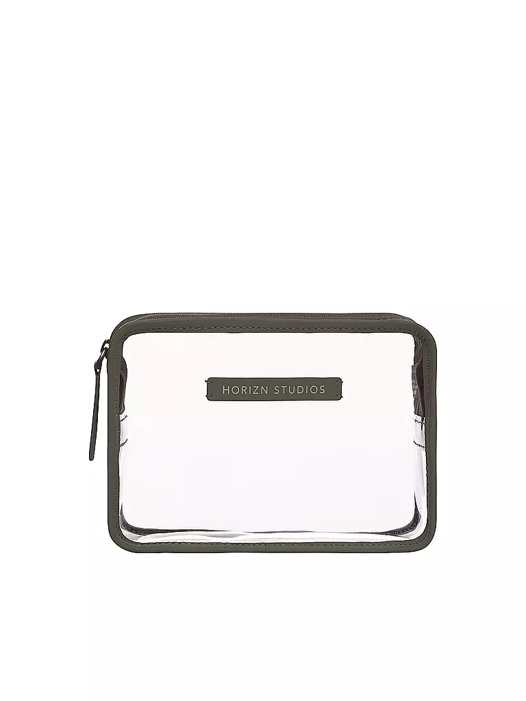 HORIZN STUDIOS | Trousse de toilette LIQUIDS BAG | Vert foncé