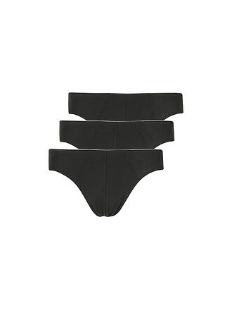 HUBER | Slip Lot de 3 Just Comfort Noir