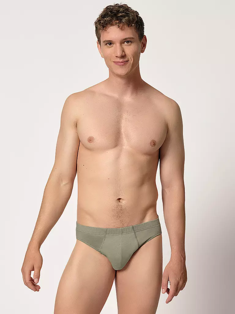 HUBER | Brasil Slip lot de 2 presque rayé | dunkelblau