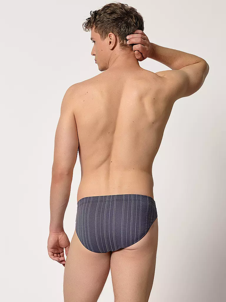 HUBER | Brasil Slip lot de 2 presque rayé | dunkelblau