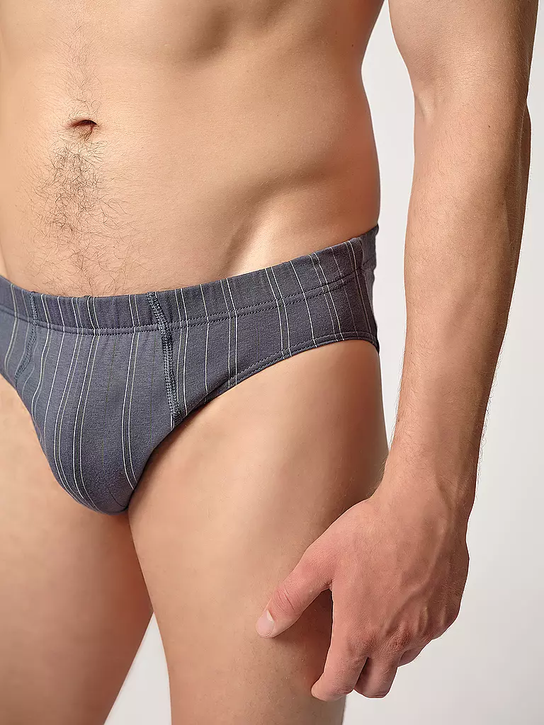 HUBER | Brasil Slip lot de 2 presque rayé | dunkelblau