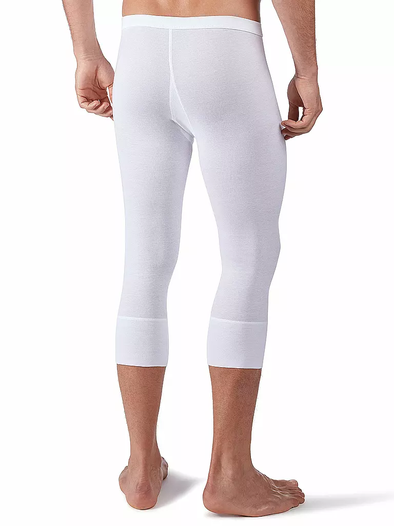 HUBER | Caleçon 3/4 "Comfort" (Blanc) | weiss