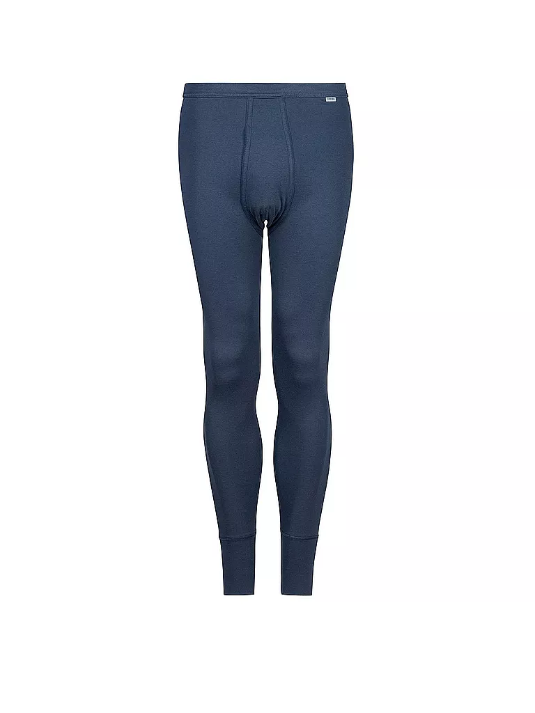 HUBER | Caleçon long avec ouverture "Comfort" (Marine) | blau