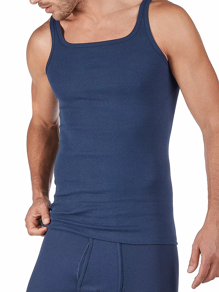 HUBER | Débardeur - Maillot de corps "Comfort" (Marine) | blau
