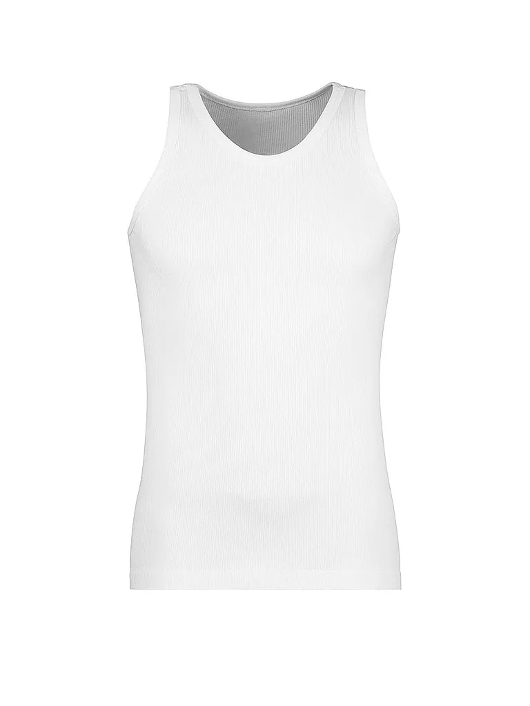HUBER | Débardeur - Maillot de corps "De Luxe" (Blanc) | weiss