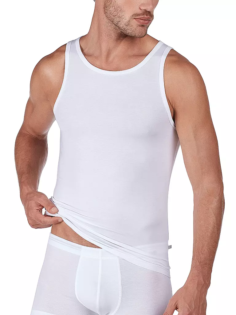 HUBER | Débardeur | Blanc