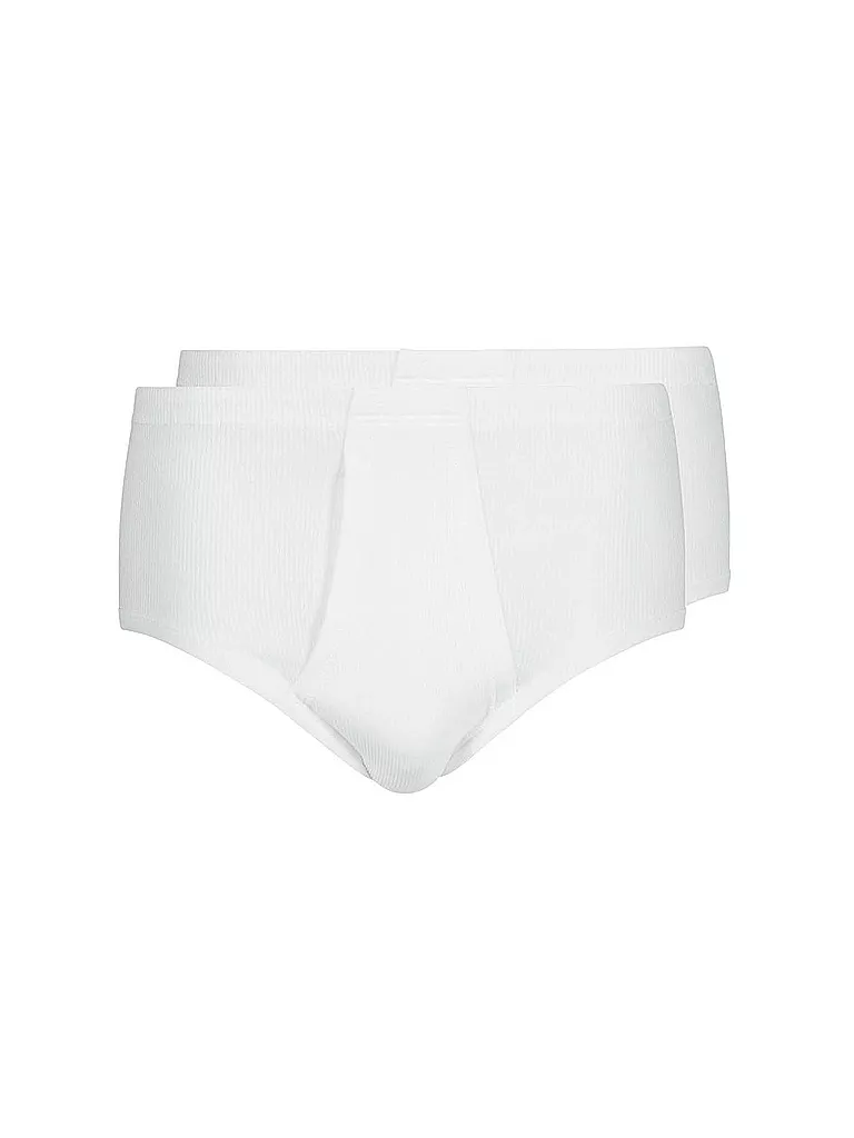 HUBER | Slip "Duo Line" lot de 2 (Blanc) | Blanc