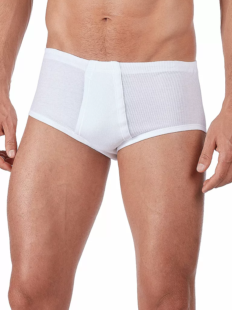 HUBER | Slip "Duo Line" lot de 2 (Blanc) | Blanc