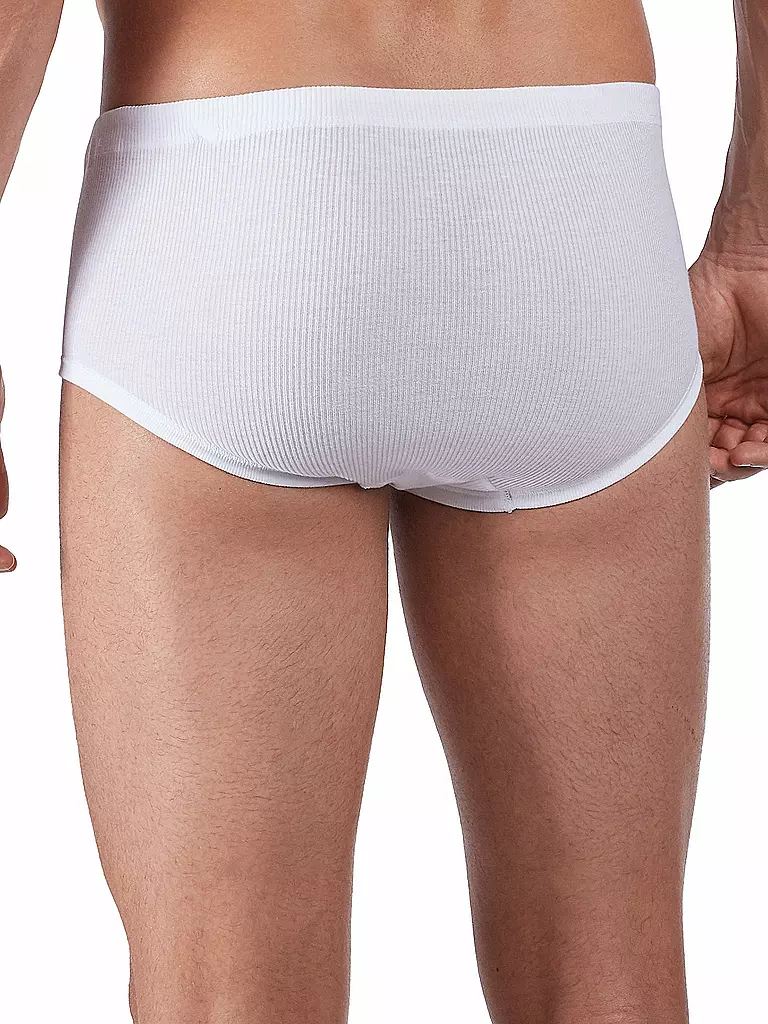 HUBER | Slip "Duo Line" lot de 2 (Blanc) |