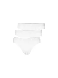 HUBER | Slip Lot de 3 Just Comfort Noir | Blanc