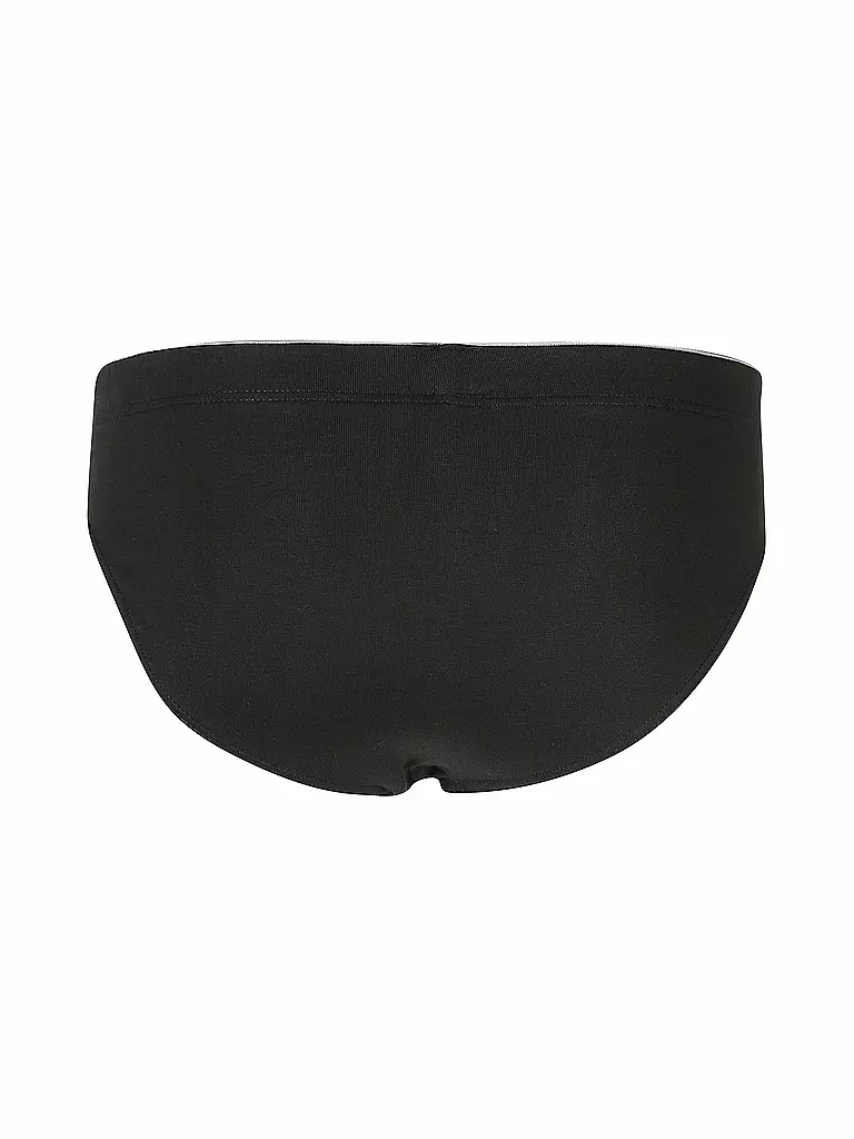 HUBER | Slip Lot de 3 Just Comfort Noir | 