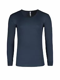 HUBER | T-shirt à manches longues "Comfort" (Marine) | Bleu