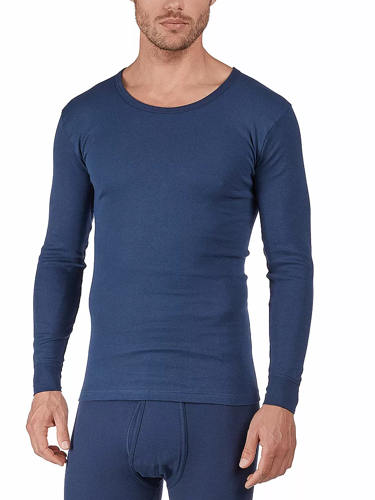 HUBER | T-shirt à manches longues "Comfort" (Marine) | blau