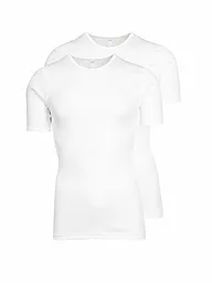 HUBER | T-shirt lot de 2 | Blanc