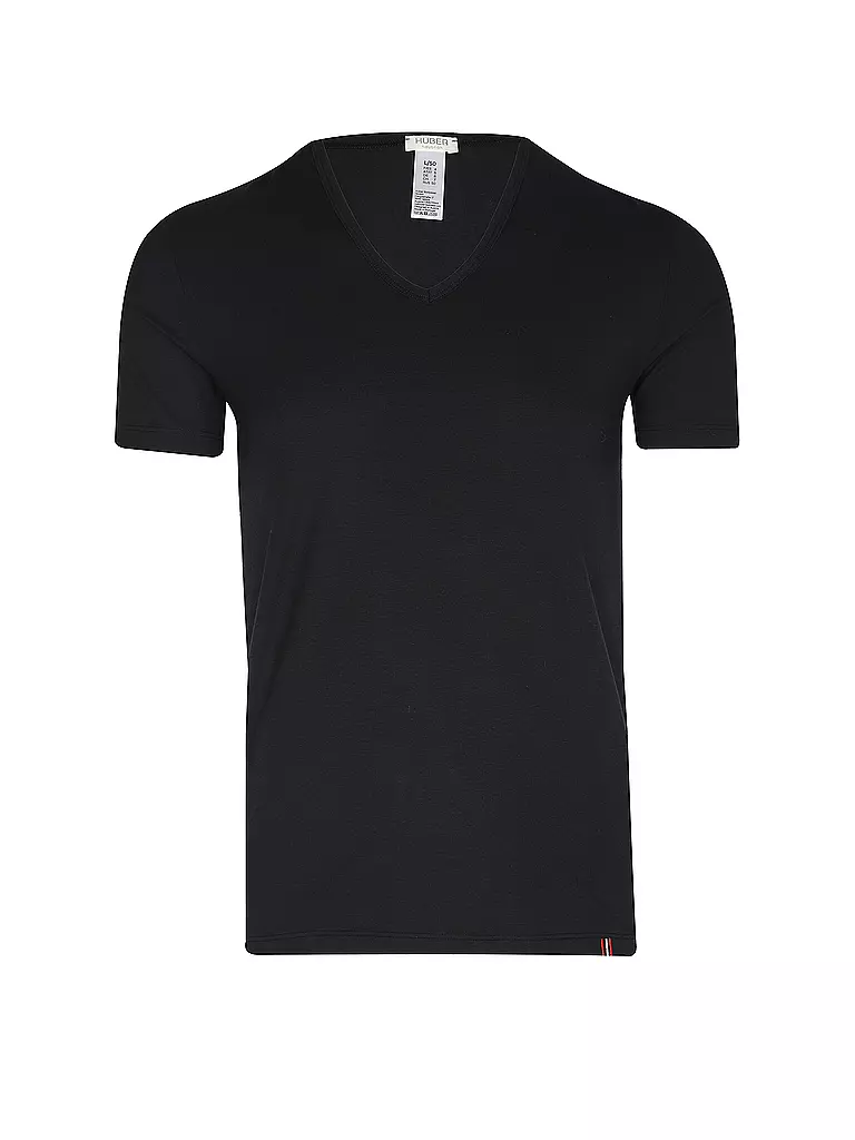 HUBER | T-shirt | schwarz