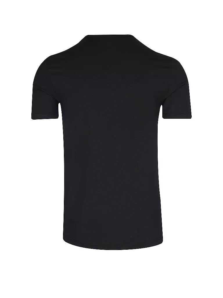 HUBER | T-shirt | schwarz
