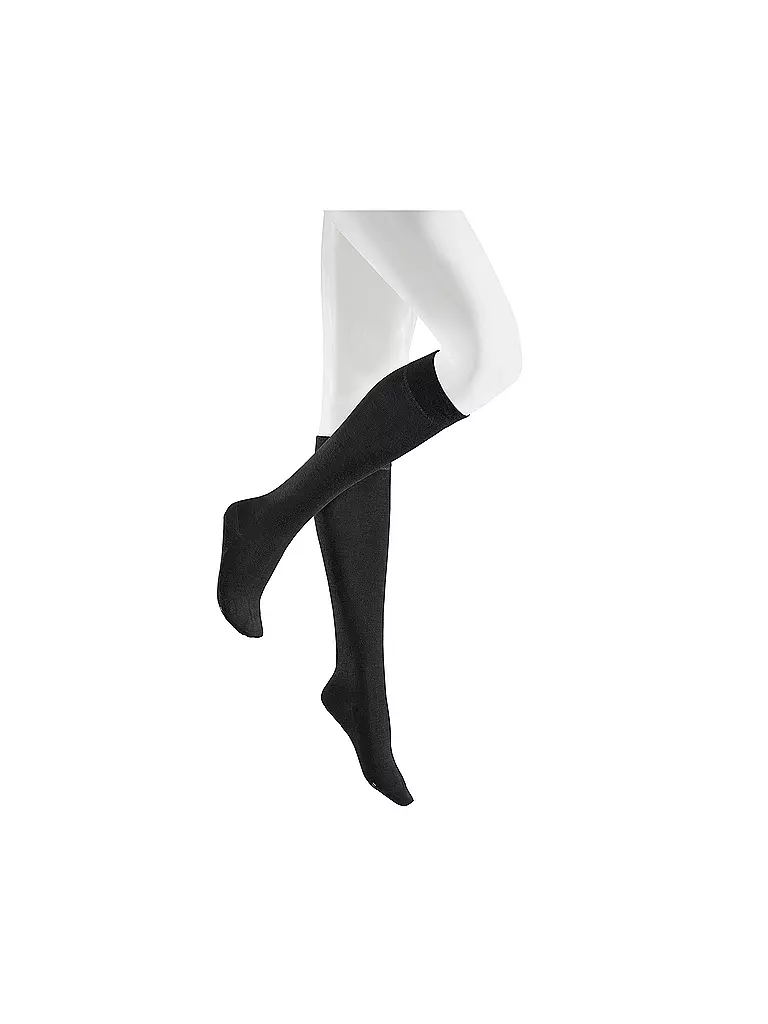 HUDSON | Chaussettes hautes | schwarz