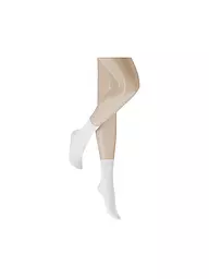 HUDSON | Chaussettes Relax Light noir | Blanc