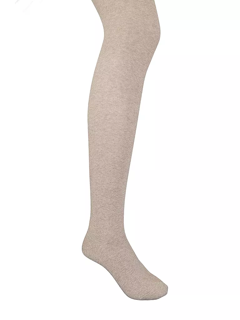 HUDSON | Collant en maille RELAX beige chiné | Beige
