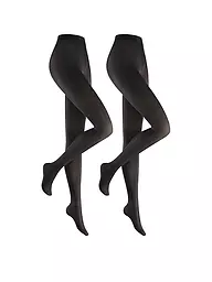 HUDSON | Collant SIMPLY 40 lot de 2 marine | Noir