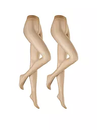 HUDSON | Collant lot de 2 "Simply20" (Teint) | Beige