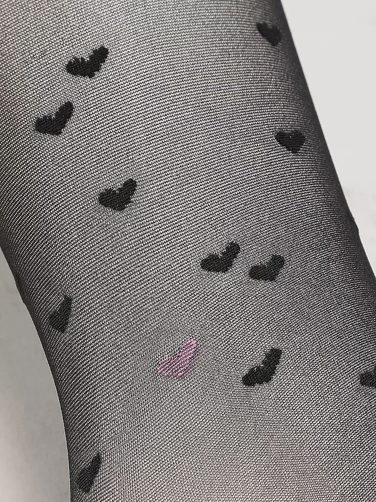HUDSON | Collant mode LOVE | schwarz