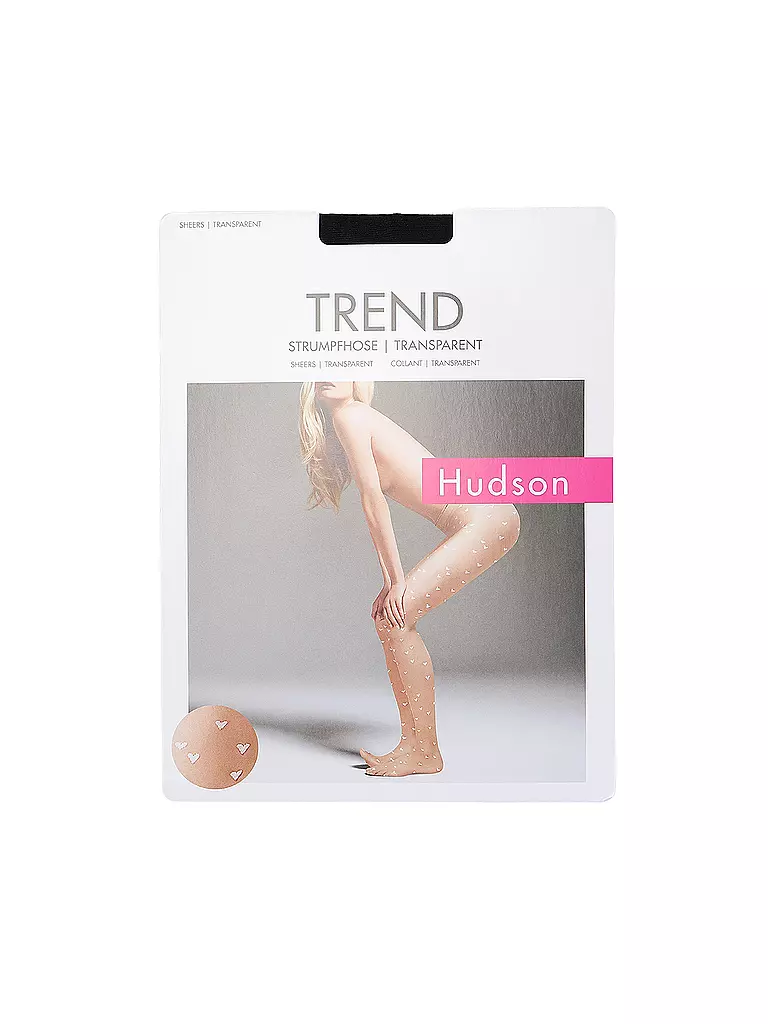 HUDSON | Collant mode LOVE | schwarz