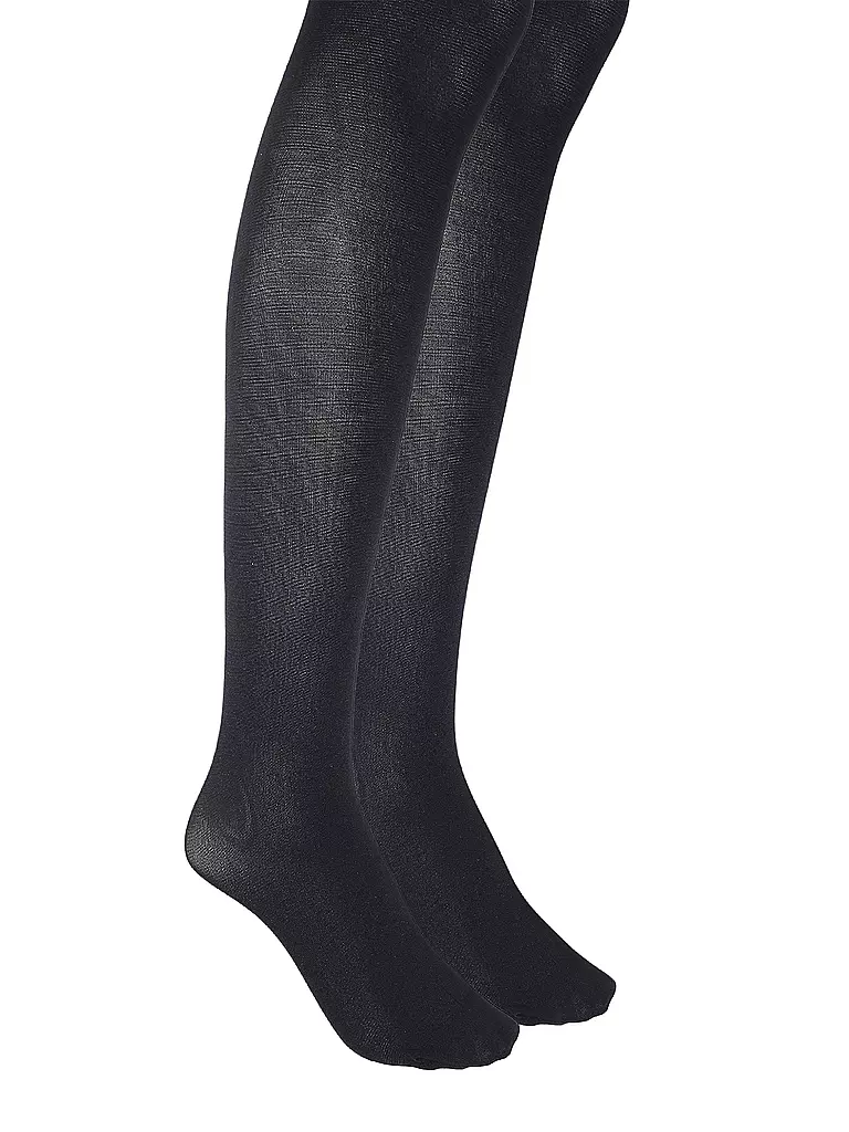 HUDSON | Collant SIMPLY 40 lot de 2 marine | dunkelblau